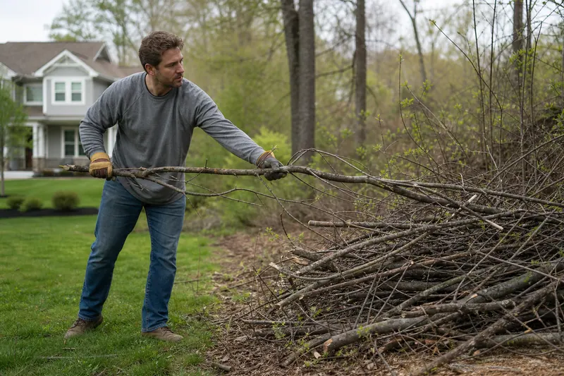 Spring Yard Cleanup: What to Do with Brush, Branches and Storm Debris